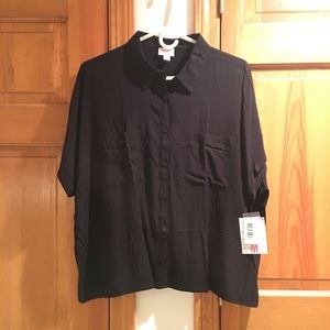 Solid Black LuLaRoe Amy